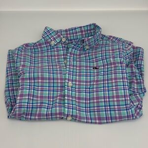 Kids Vineyard Vines Button down shirt - Plaid - Size 6